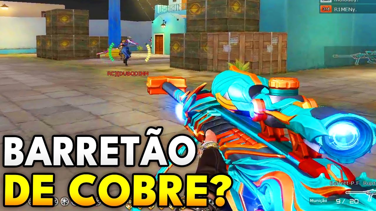 ESSE BARRETT&Atilde;O PARECE UM COBRE ENFERRUJADO KKKK (CROSSFIRE BRASIL)