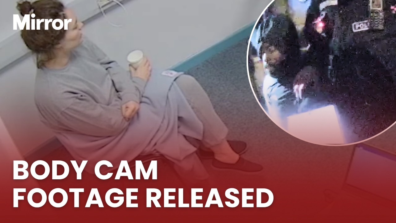 The horrifying moment Constance Marten and Mark Gordon were arrested