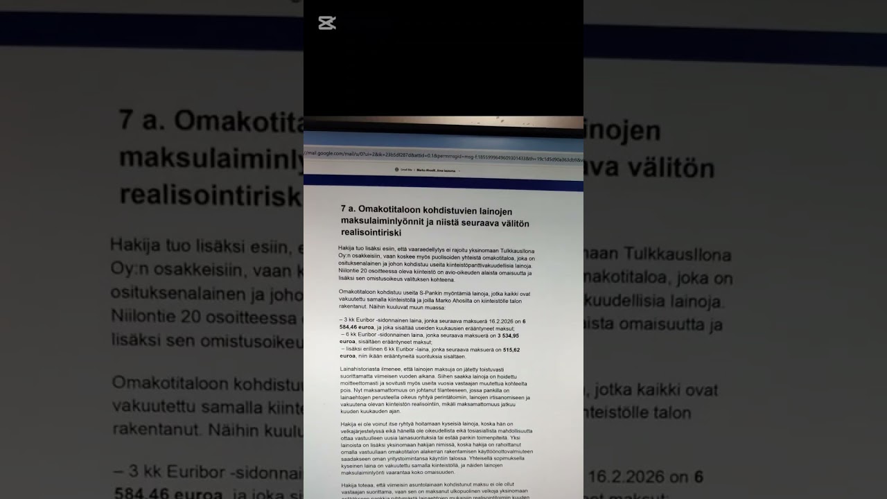 Varallisuuden jäähdyttäminen 600k.