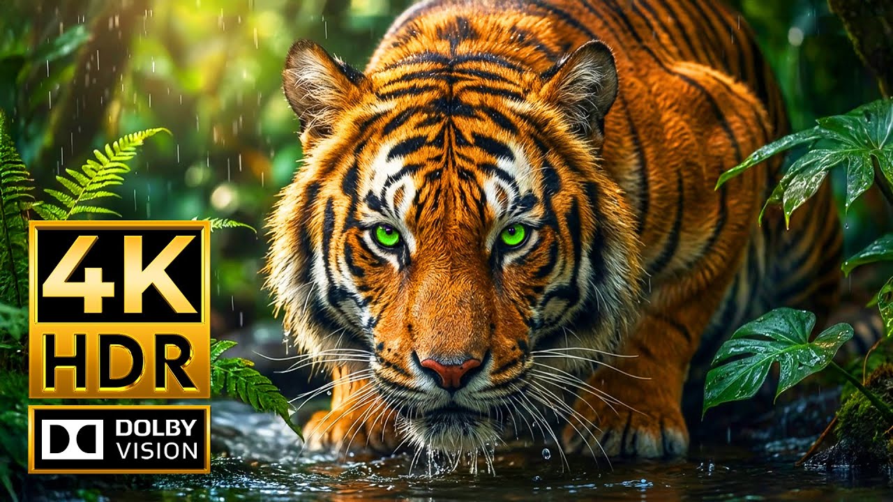 Incredible 4K Wildlife World | HDR & 120fps Dolby Vision for a Cinematic Experience