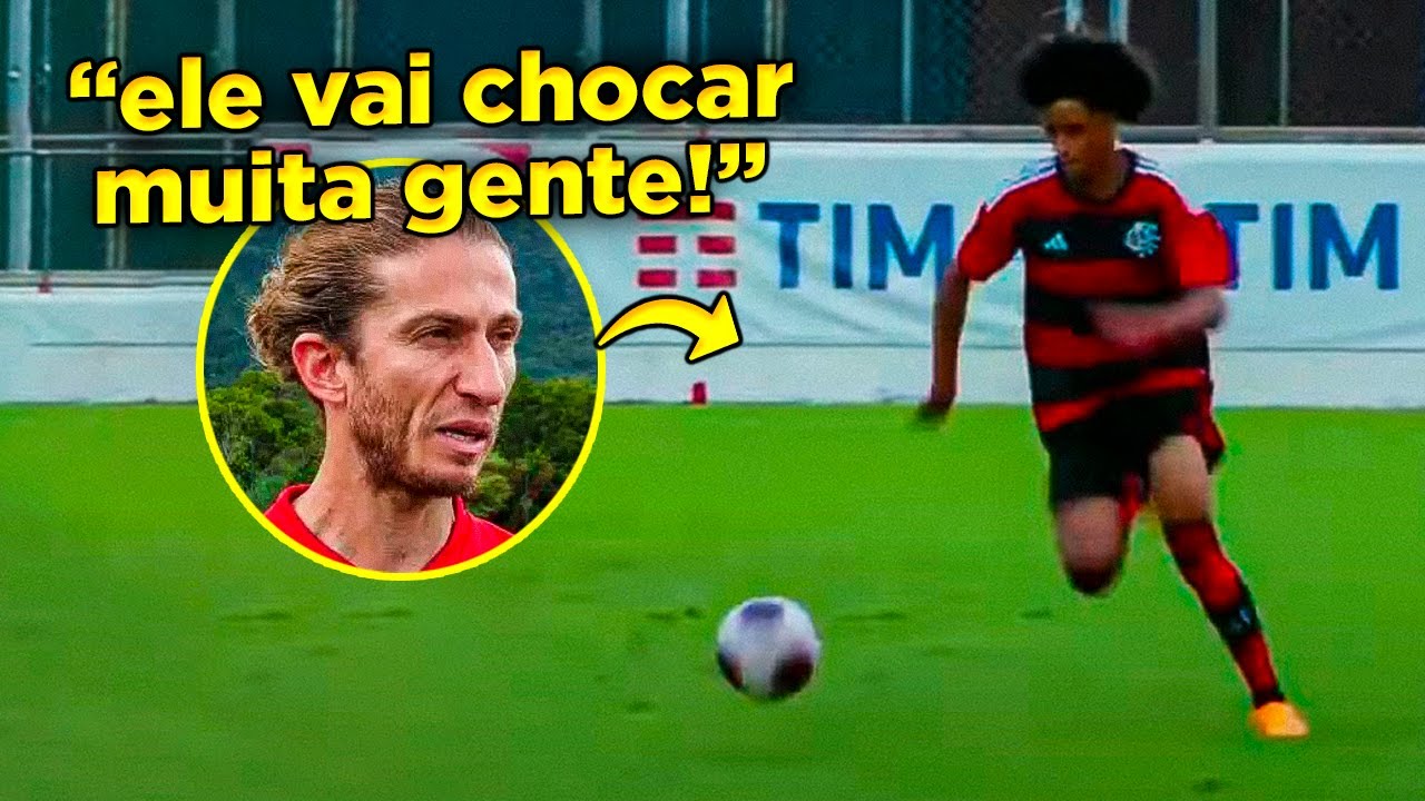 😱RYAN ROBERTO &Eacute; A PROMESSA MAIS ABSURDA DO FLA! NEM O FELIPE LUIS ACREDITA O QU&Atilde;O BOM ESSE GAROTO &Eacute;!