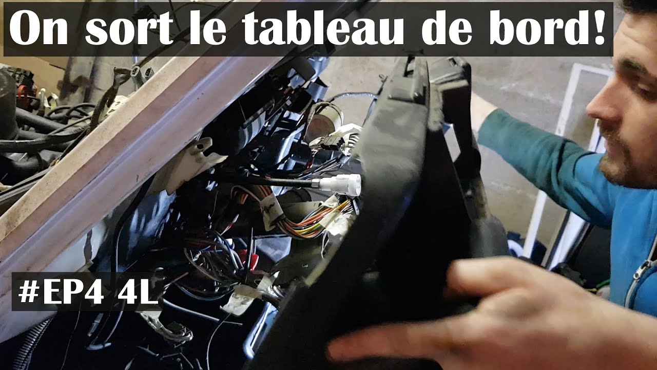 #EP4 4L - Démontage tableau de bord