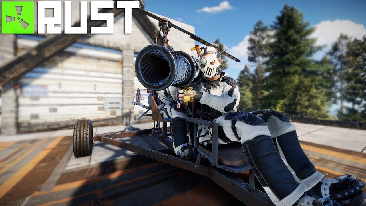 AM FOST ASALTATI CU ELICOPTERUL! | RUST