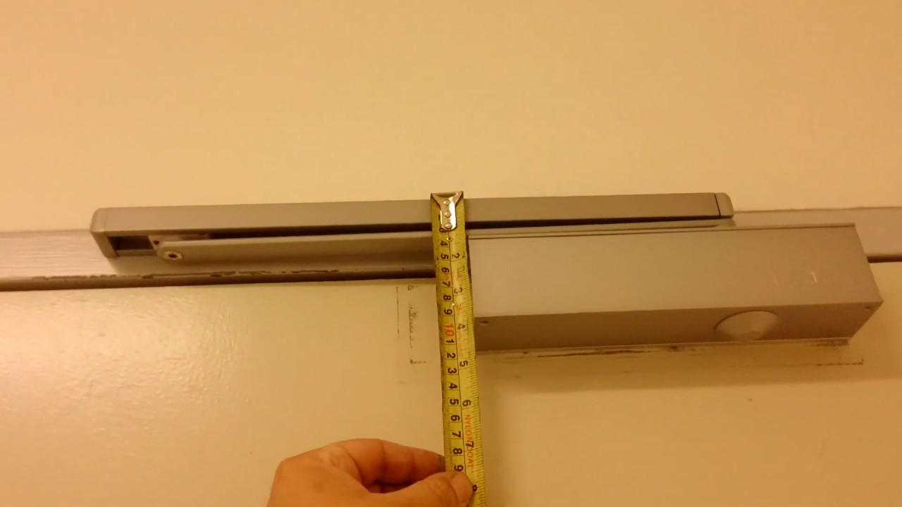 Установлен доводчик Kaba CA25 — Dr Lock Shop