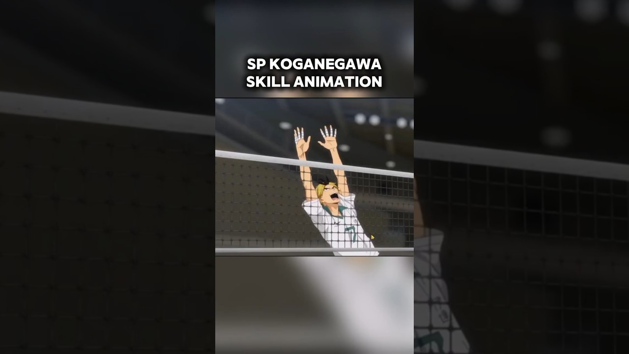 SP Koganegawa Skill Animation HAIKYU! ЛЕТАЙТЕ ВЫСОКО #haikyu #haikyuuflyhigh #haikyu #haikyuflyhi...