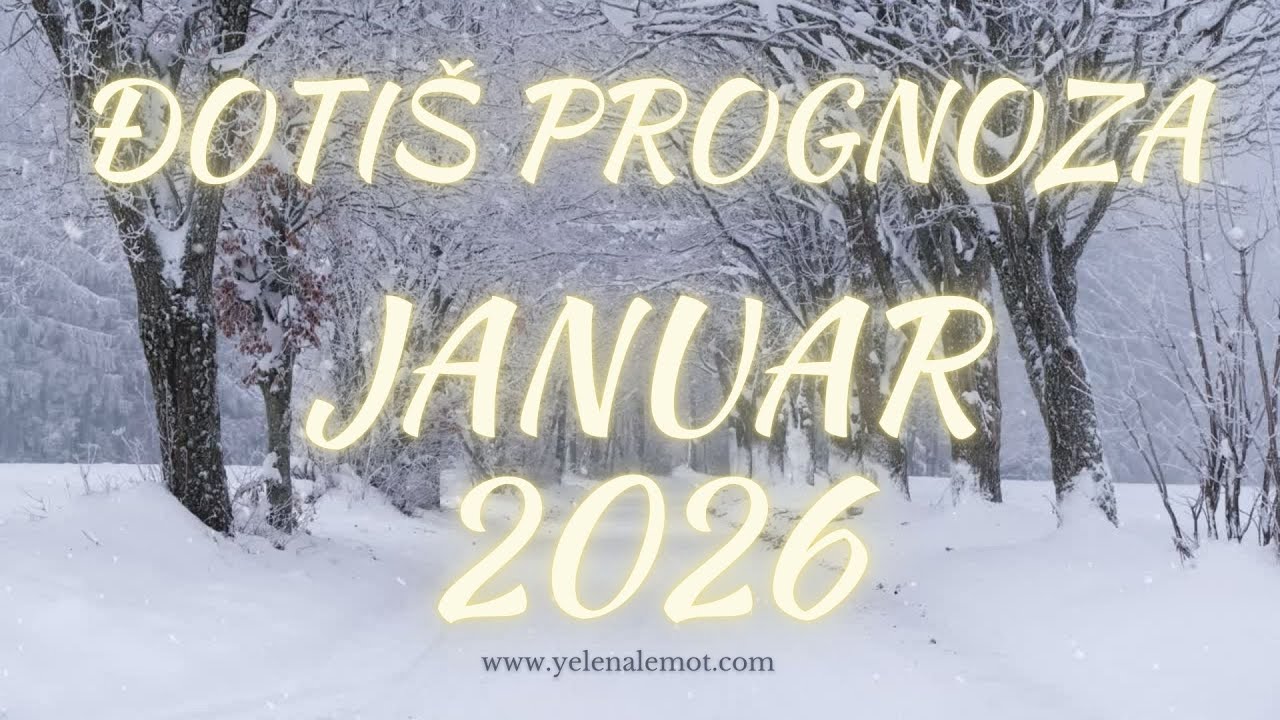 🌟ĐOTIŠ PROGNOZA JANUAR 2026🌟 #đotiš #Astrologija2026 #VedskaAstrologija #Januar2026 #Nakšatre #Rahu