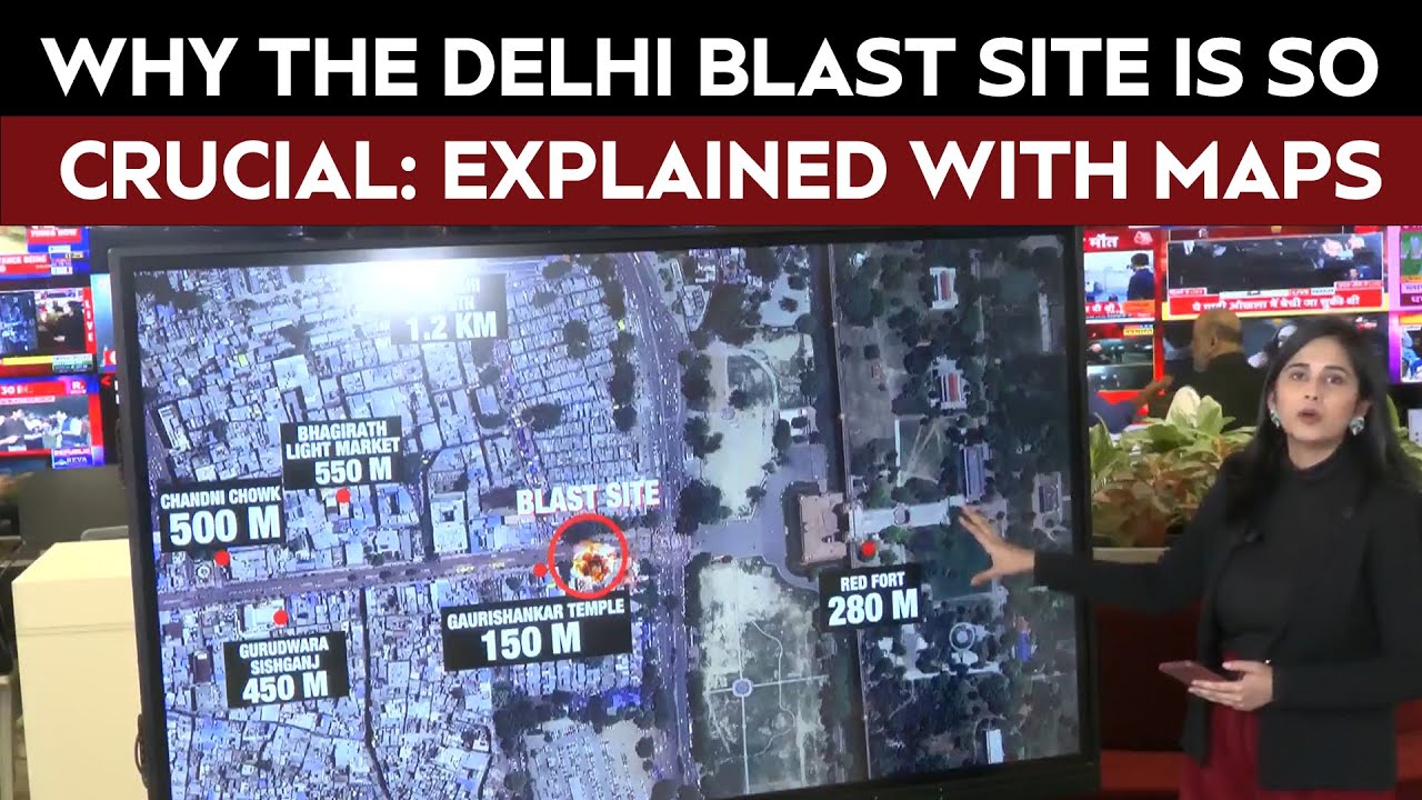 Delhi Bomb Blast News | Red Fort Blast Occurred At Crossroads Of Delhi&rsquo;s Busiest Landmarks