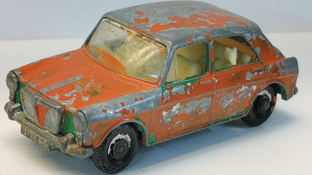 МГ 1100 №64. Год выпуска 1967. Реставрация спичечного коробки. Литая модель.