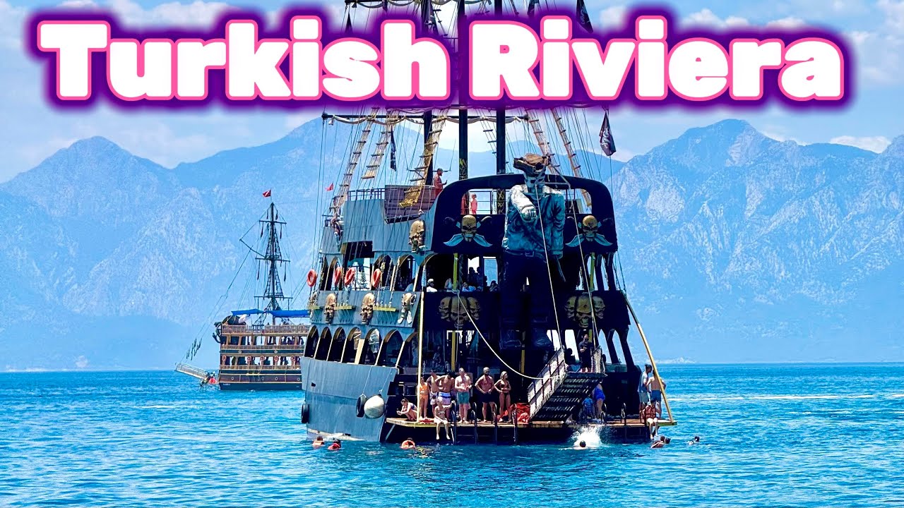 Turkish Riviera Antalya Turkey Boat Tour 🇹🇷🌊☀️