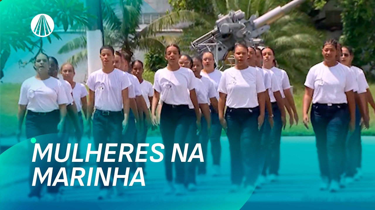 Mulheres entram para o serviço militar inicial na Marinha | TJ Aparecida