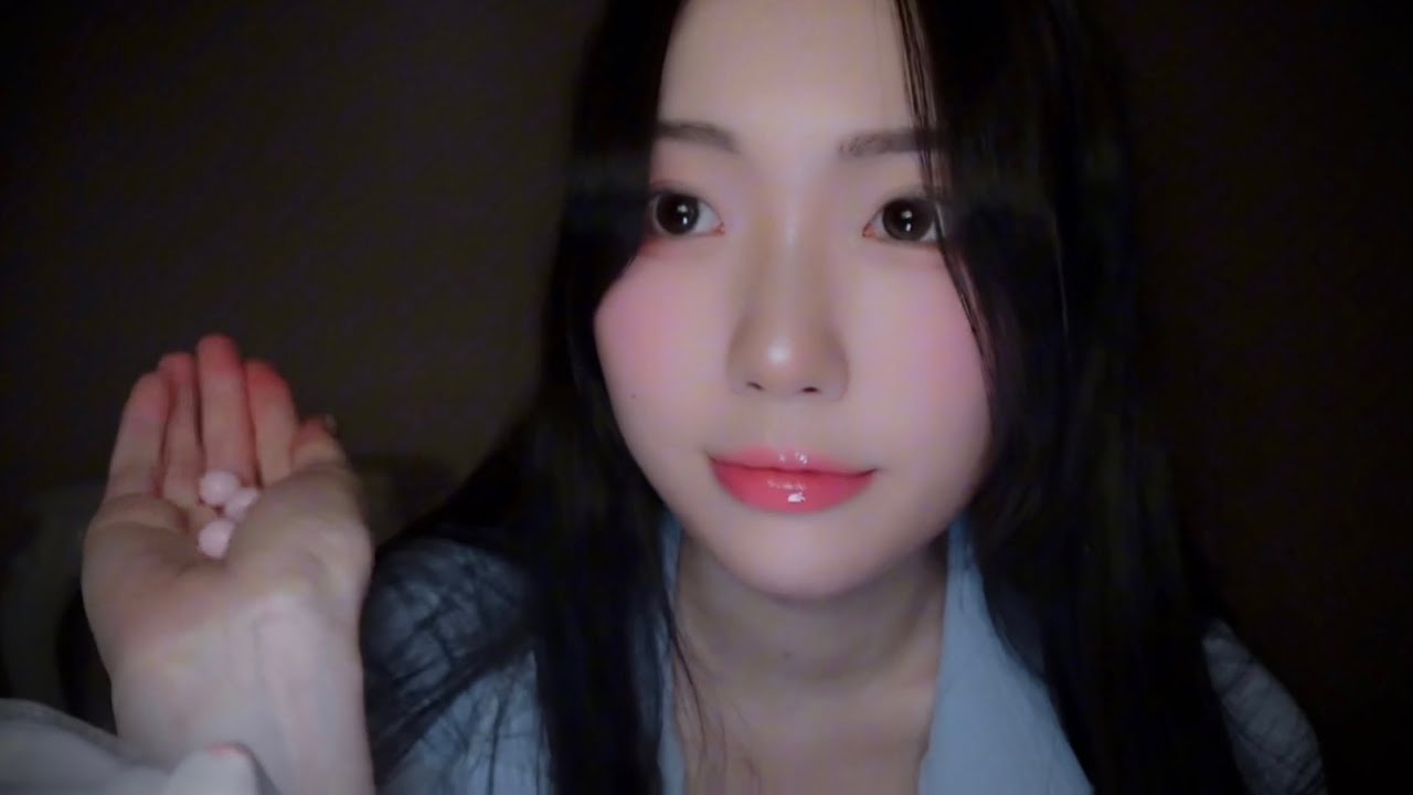 ASMR 귓가에 촥 붙는 껌 씹는 소리 🍬