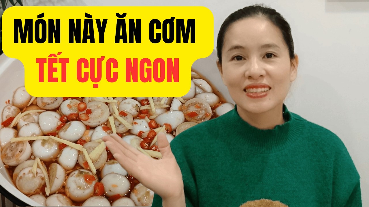 Cách Làm Cà Pháo Muối Xổi Giòn Tan Chua Cay Mặn Ngọt - Món Chống Ngán Cho Mâm Cơm Ngày Tết