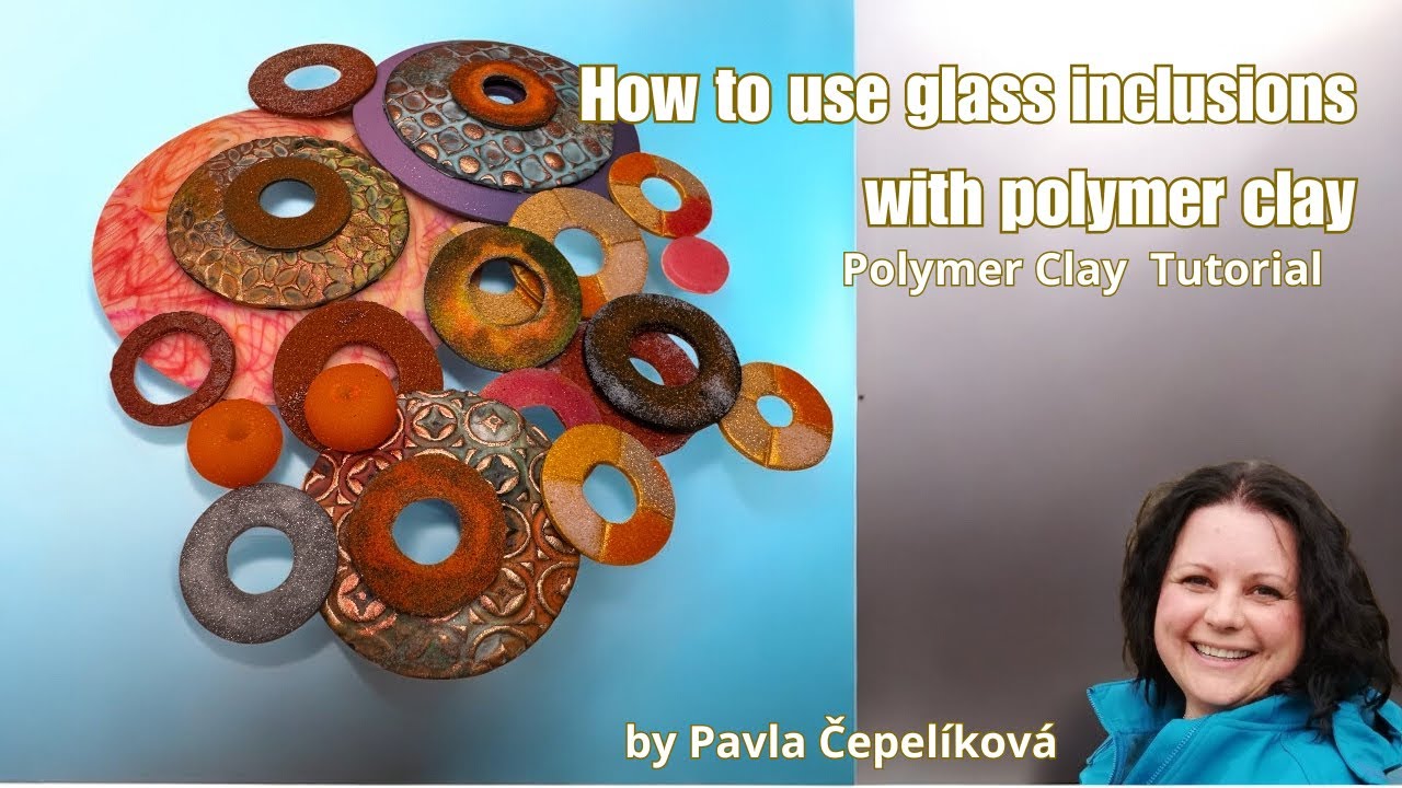 How to use glass inclusions with polymer clay