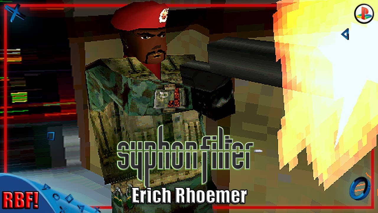 Random Boss Fight! - Syphon Filter - Erich Rhoemer & Ending (PS1 1999)
