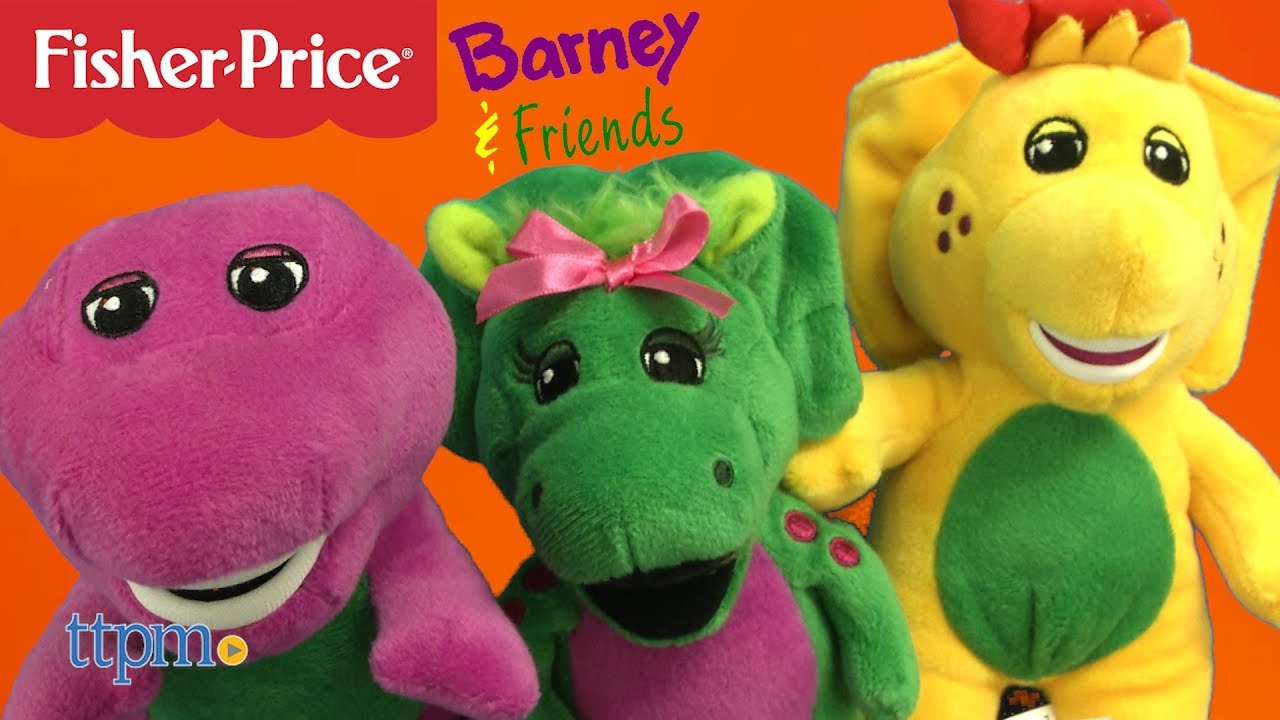 Barney Buddies Barney Plush from Fisher-Price