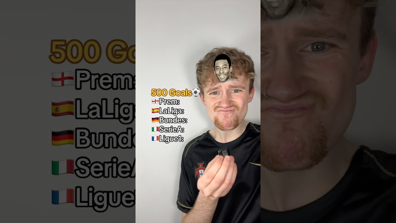 Can I Get 500 Goals With 5 Football Players #short #shorts #shortvideo