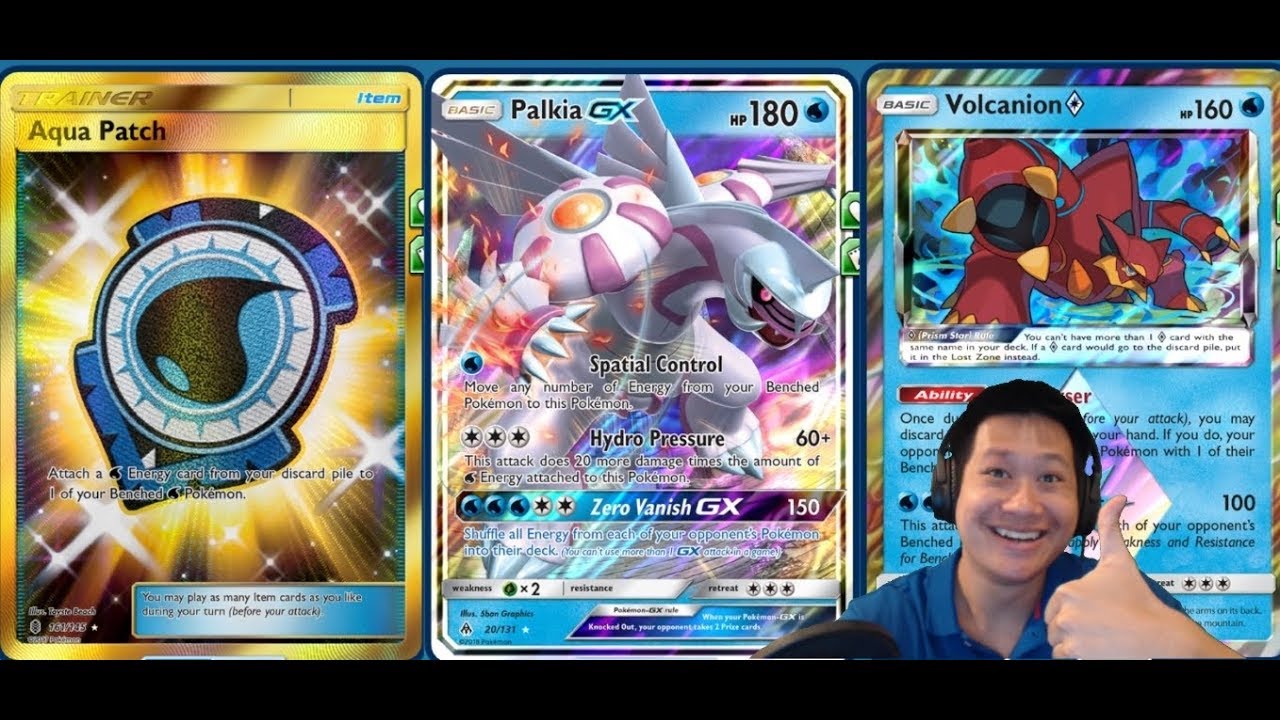 Water PALKIA GX Deck, Improved Energy Bonus, Revenge Themed Build