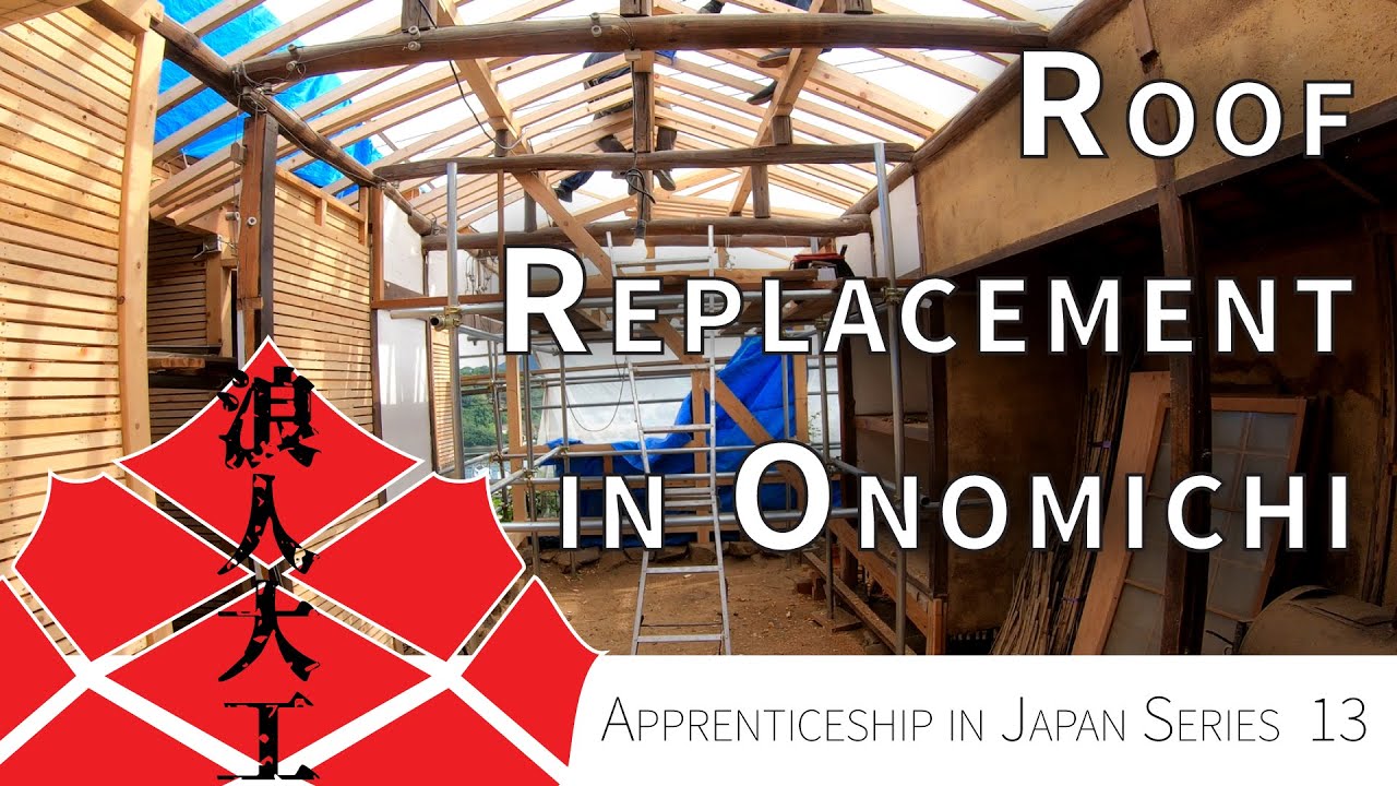 Apprenticeship in Japan: Japanese Roof Frame Styles in Onomichi