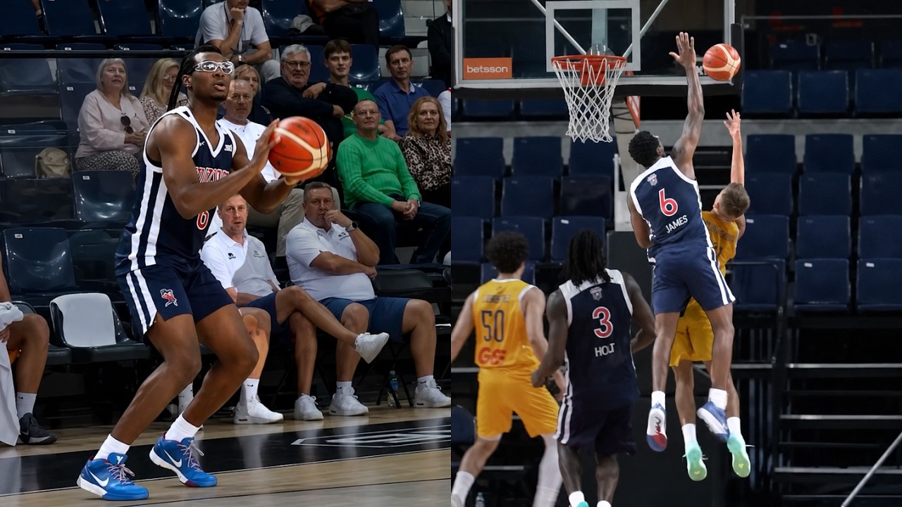 Bryce James BLOCK AND THREE POINTER!! Arizona vs Ukraine 🔥🔥 | Full Highlights l August 22, 2026