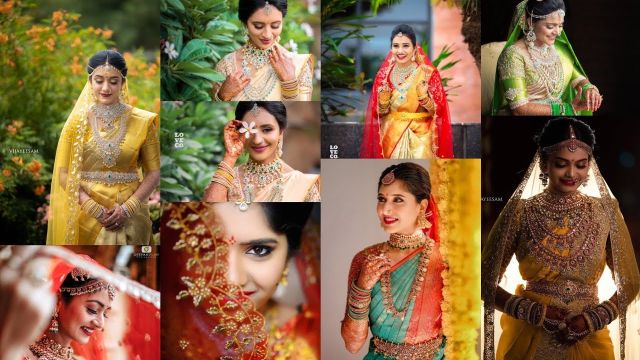 South Indian bride photoshoot poses ideas | bride poses for photography | bridal photoshoot | siri m