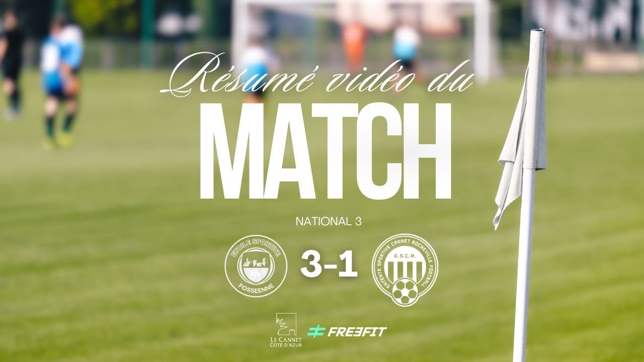 🎥 REPLAY N3 - J17 | Fos 3️⃣-1️⃣ ESCR – Un match difficile dans des conditions extrêmes