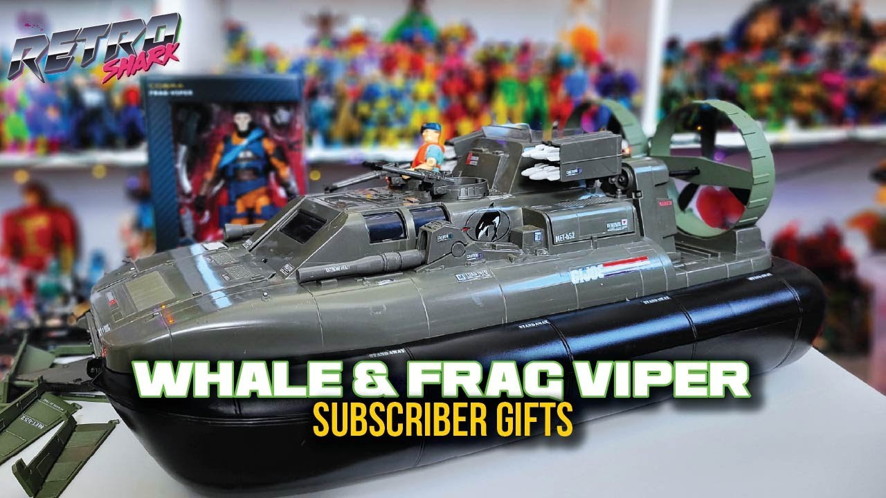 Распаковка фигурок GIJOE Killer WHALE и GIJOE Classified Frag Viper! (ПОДАРКИ ДЛЯ ПОДПИСЧИКОВ) - ...