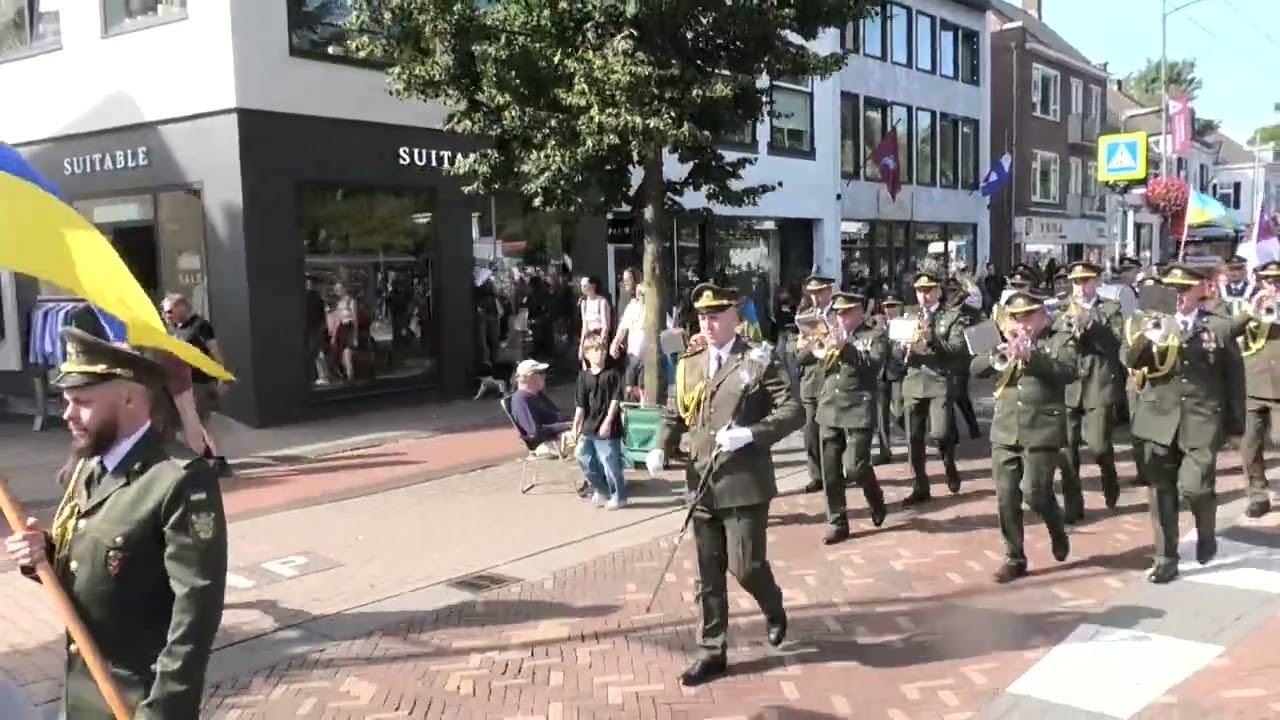 Ukrainian Military Band at Airborne Wandeltocht 2025