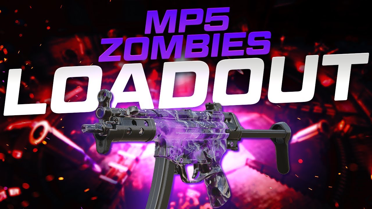 THE BEST ZOMBIES "MP5" LOADOUT IN BLACK OPS COLD WAR (BEST CLASS SETUP)