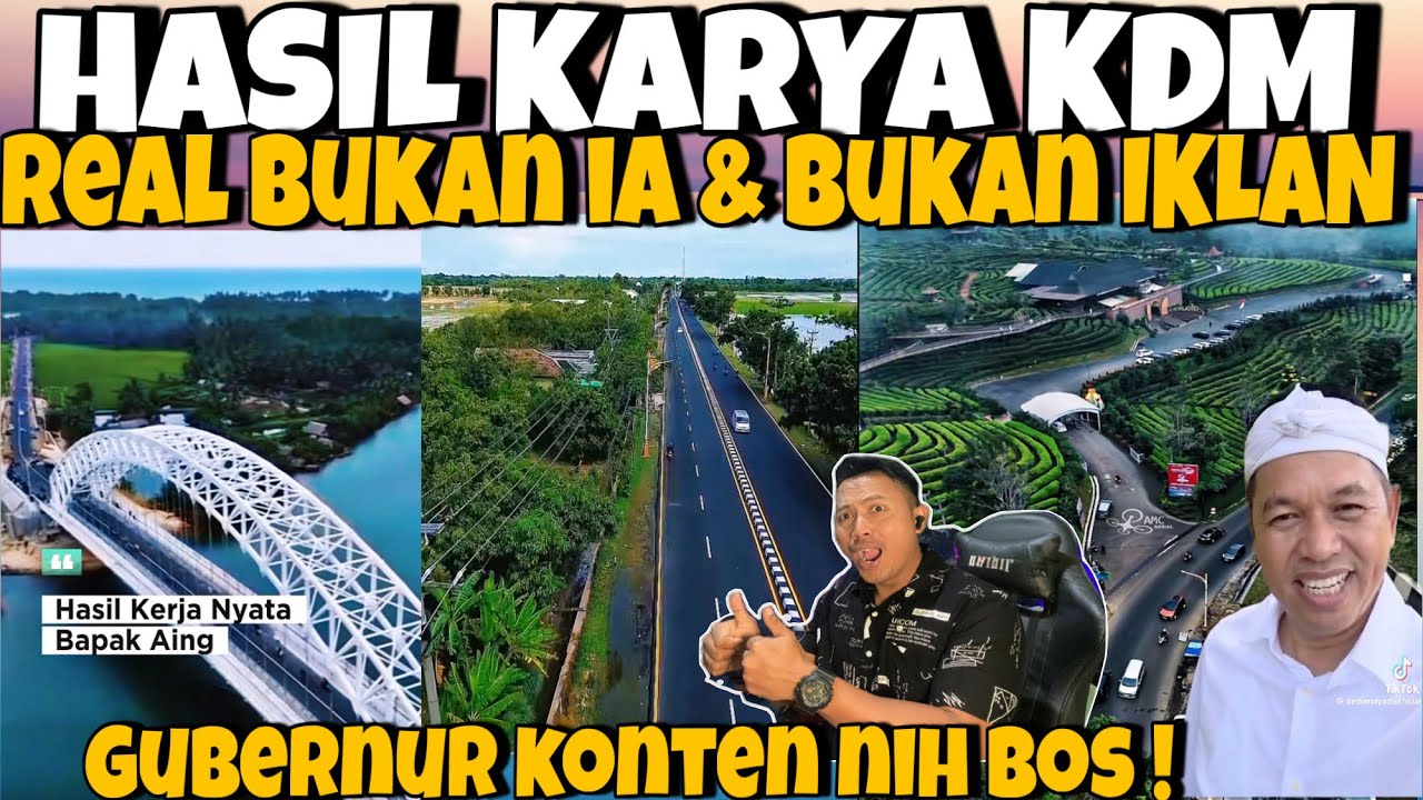 REAL BUKAN IA & BUKAN IKLAN‼️HASIL KARYA KDM GUBERNUR KONTEN ! SENGGOL DONG BOS WKWK