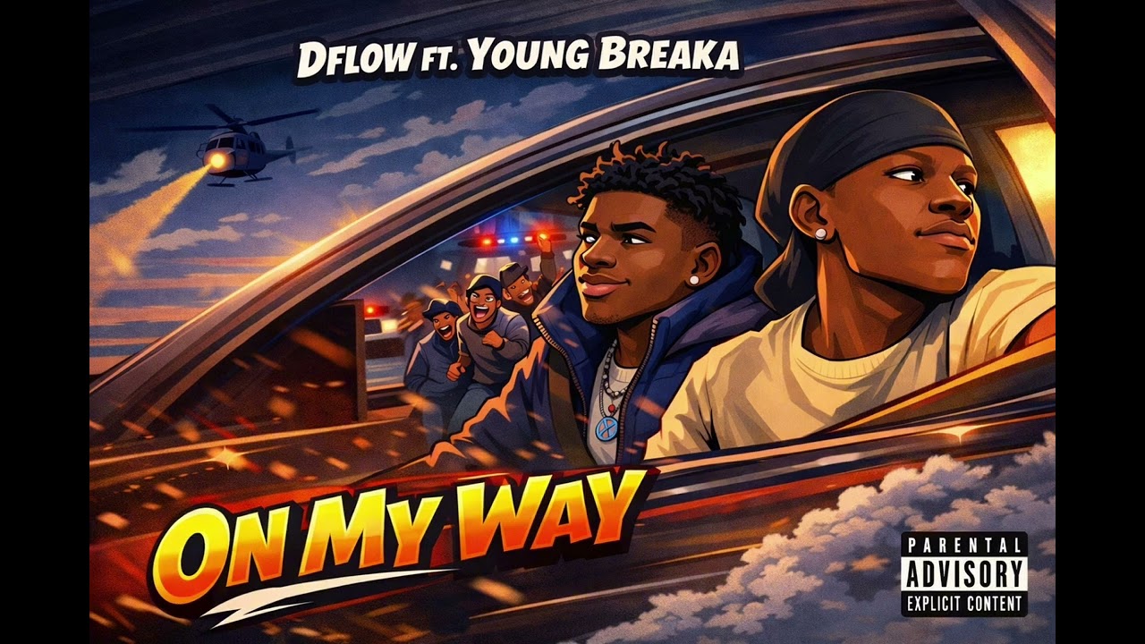 Dflow- on my way ft @young.breaka (official audio)