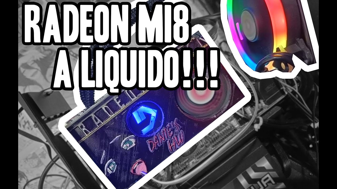 RADEON INSTINCT MI8 A LIQUIDO ALLA MASSIMA POTENZA!!