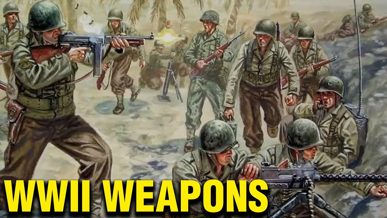 Infantry weapons of WWII - All Major Countries