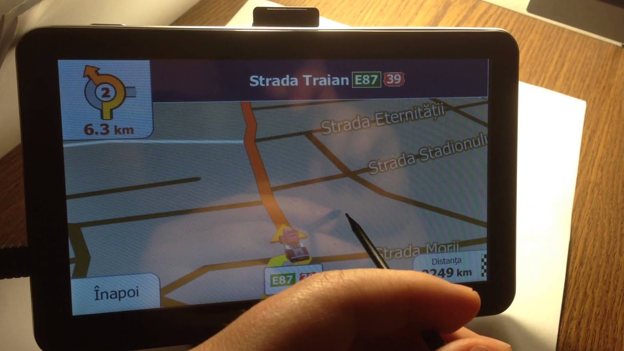 O768-999-968  ****  GPS 7 inch Camion/TIR Navigatie Europa