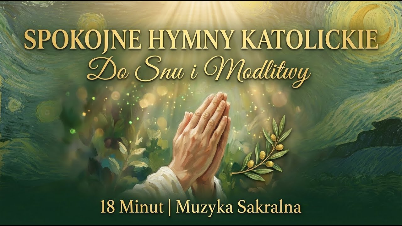 Spokojne Hymny Katolickie do Snu i Modlitwy | 20 Minut Muzyka Sakralna