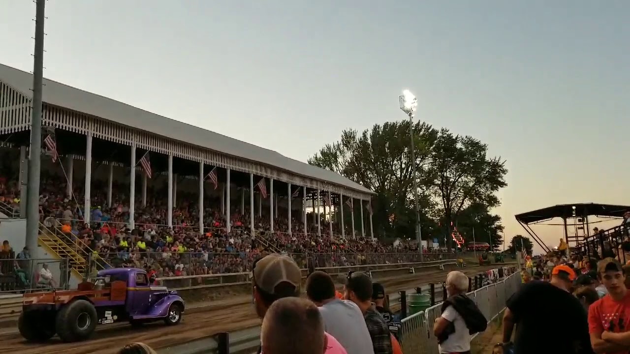 super modified twd truck pull 1937 plymouth