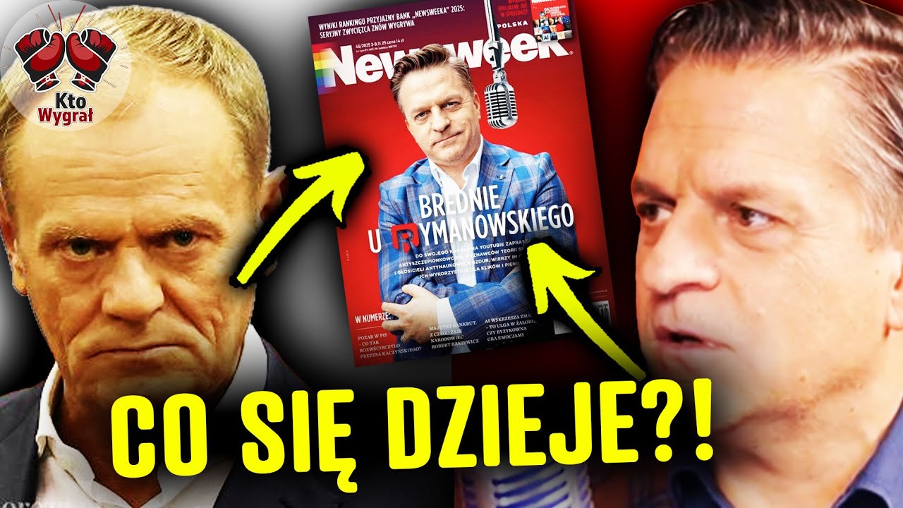 Rymanowski STRACI PRACĘ?! Newsweek Go OCZERNIA! [TUSK, TVP]