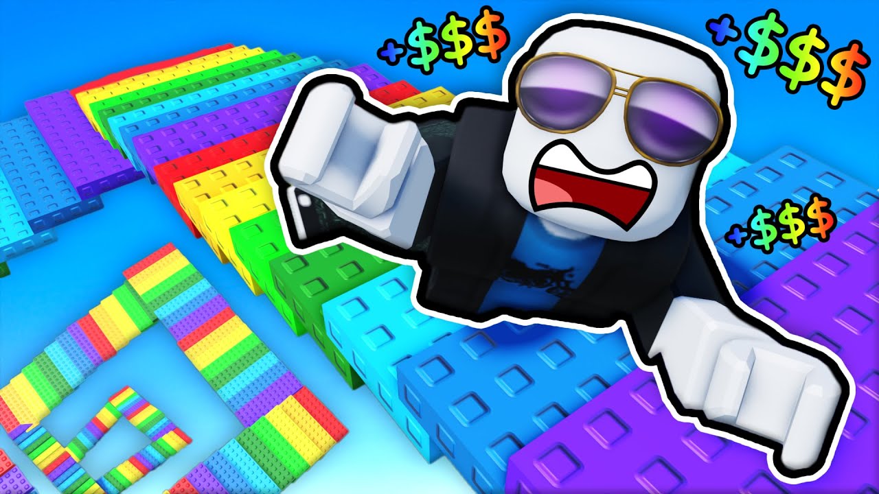 становясь ТРИЛЛИОНЕРОМ в Roblox постройте шаг...