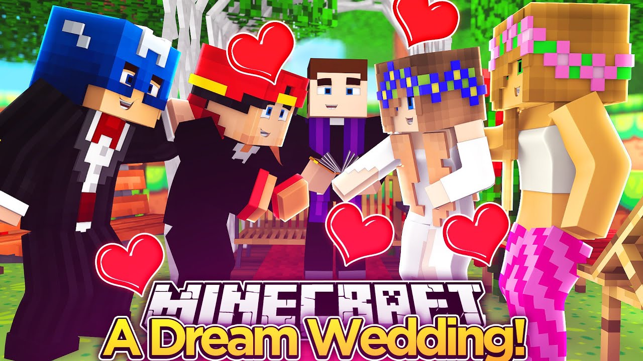 Minecraft Adventure - LITTLE CARLY & LITTLE ROPO GET MARRIED!!!