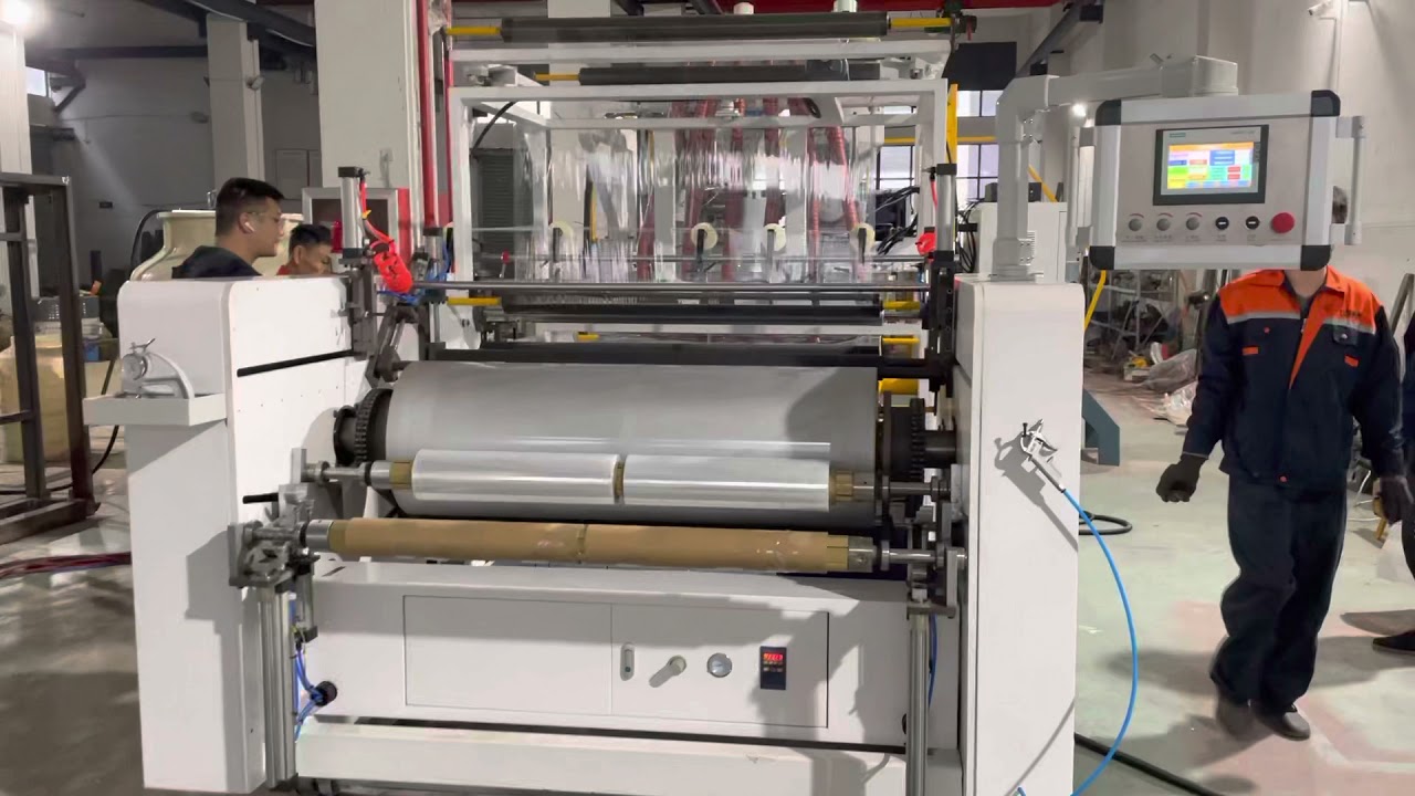 1000mm 2 layer stretch film machine