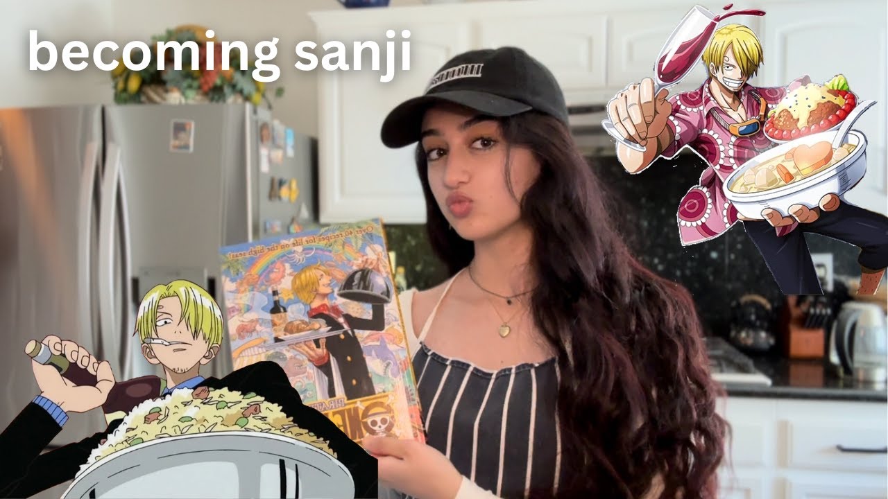 becoming a FIRST RATE chef | using Sanji's one piece cookbook