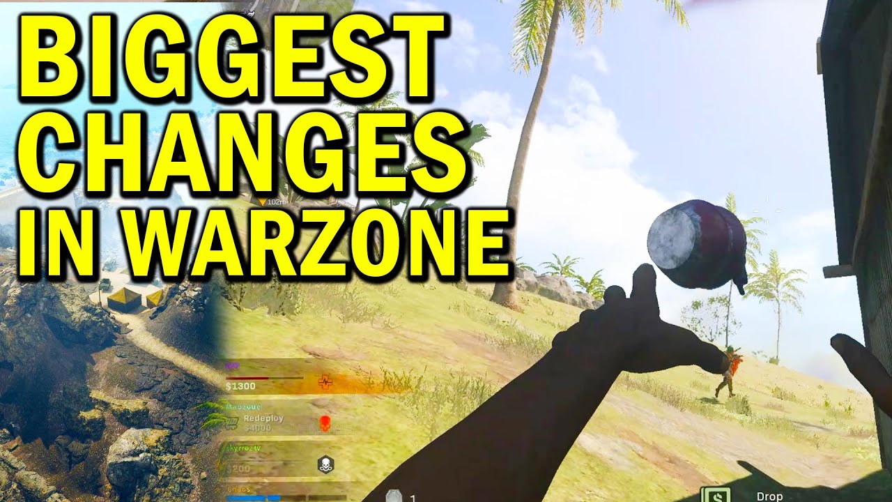 Top 10 Biggest WARZONE CHANGES on the NEW Caldera Map