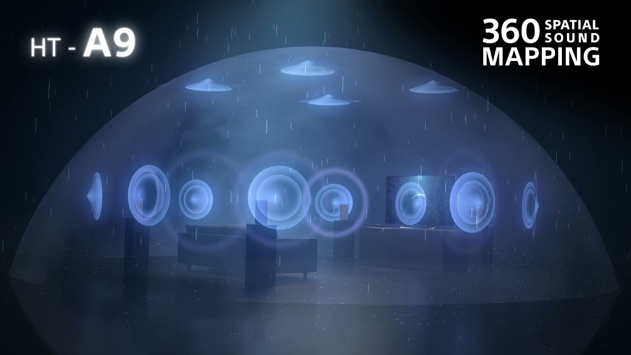 Sony | HT-A9 家庭劇院系統 | 體驗 360 Spatial Sound Mapping