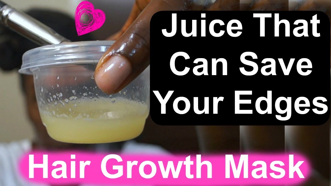 DIY HAIR MASK For Natural Hair Growth : Onion & Ginger Juice Recipe