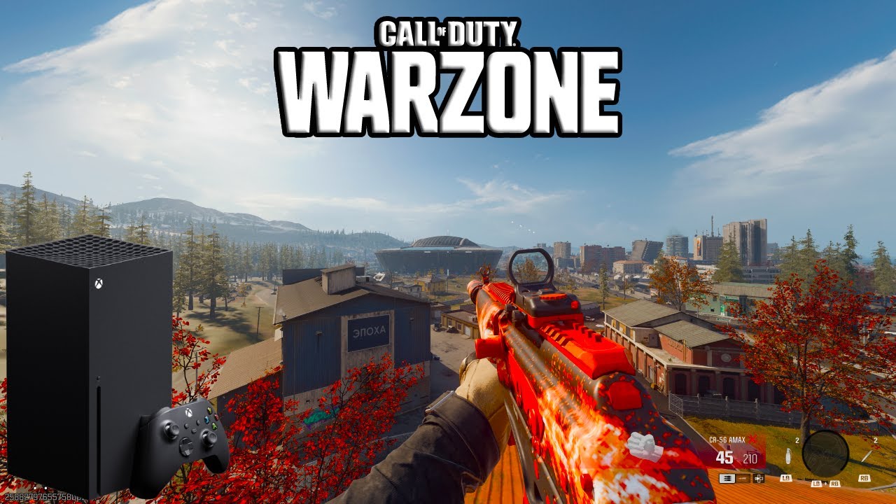 Warzone - VERDANSK - Xbox Series X 1440P 120HZ - FPS Test