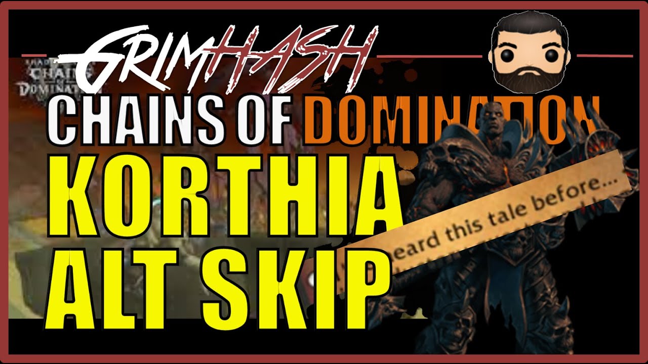 WoW Korthia Alt Skip // Shadowlands Patch 9.1