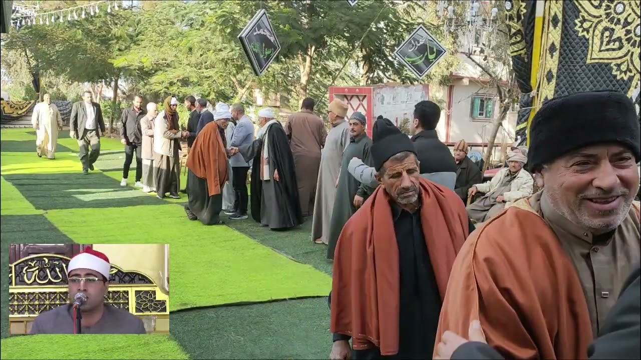 القارئ الشيخ ابراهيم خشبة ربع العصر عزاء الحاج ابراهيم شعبان السواح بقرية طراد دكرنس 17=12=2025