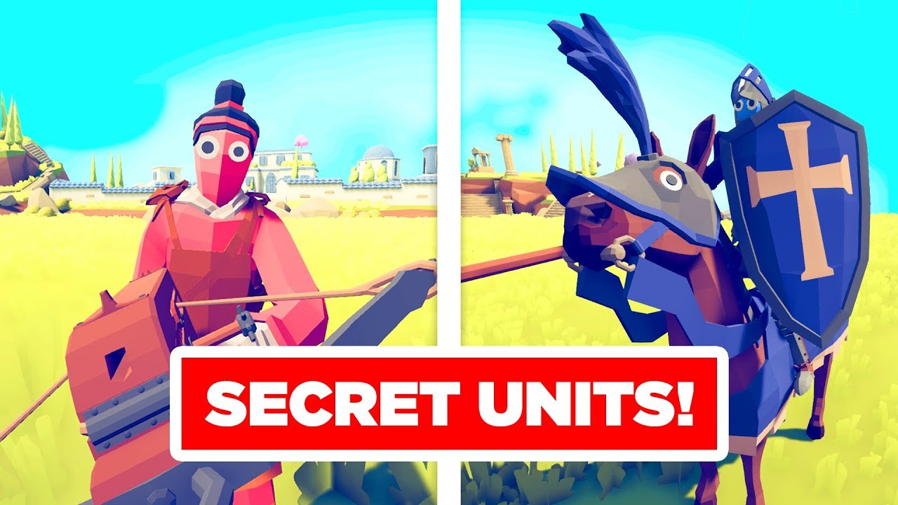 How To Unlock SECRET UNITS in Totally Accurate Battle Simulator! (Cavalry & Chu Ko Nu)