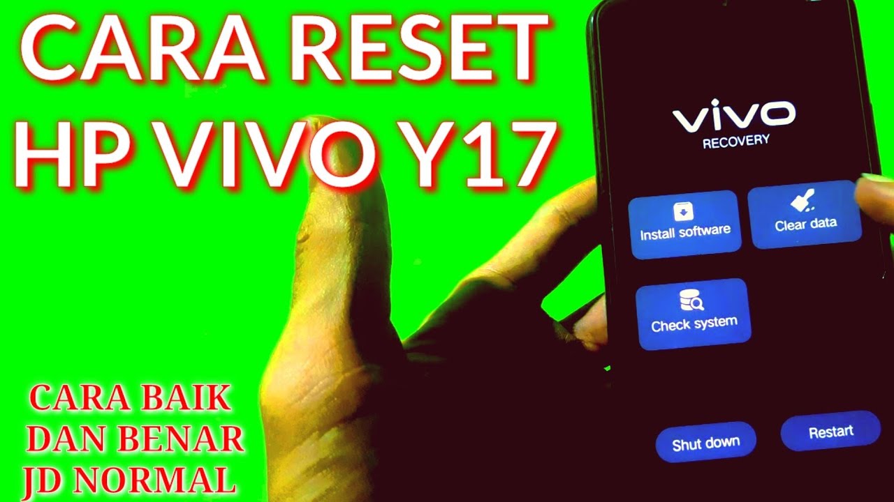 Cara Reset Hp Vivo Y12 Y15 Y17