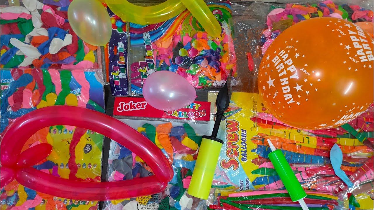 1500+ COMPILATION BALLOON ASMR UNBOXING 💥😱! #compilation #balloon #asmr #rainbow #youtubevideo 
