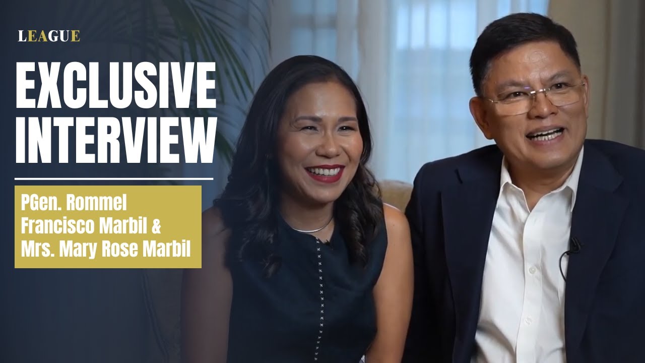 LEAGUE | PNP Chief P/Gen. Rommel Francisco Marbil & Mrs. Mary Rose Marbil